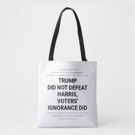 Bolsa Tote Trump Não Derrotou Harris