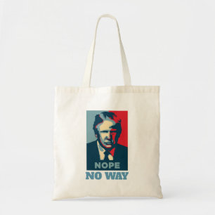 Bolsa Tote Trump Nope No Way Tot Bag