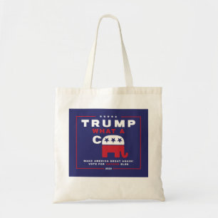 Bolsa Tote Trump. Que poster da campanha anti-tropete - C***