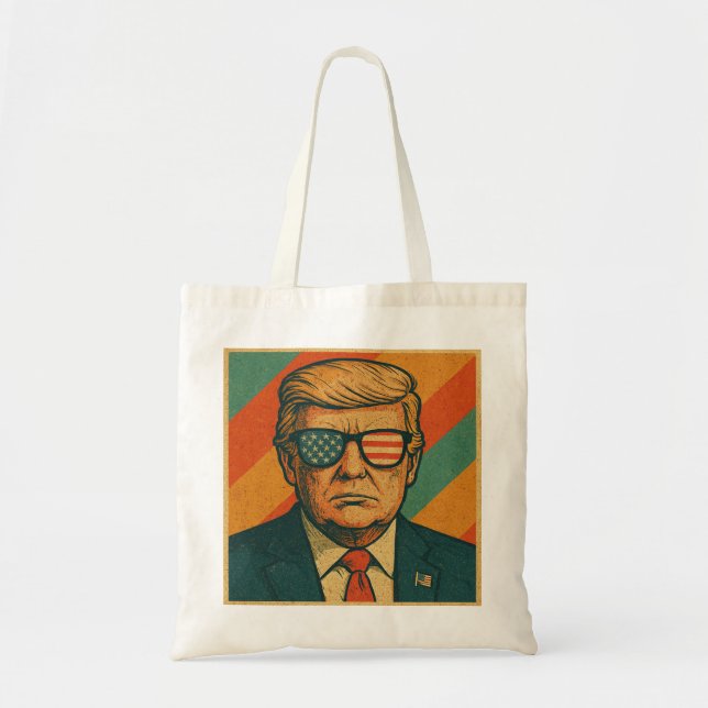 Bolsa Tote Trump Retro (Frente)