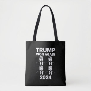 Bolsa Tote Trump Venceu Novamente Eleição 2024 Dia de Inaugur