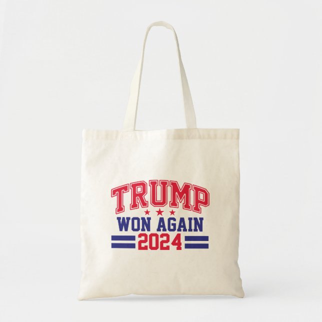 Bolsa Tote Trump Won Novamente 2024 (Frente)