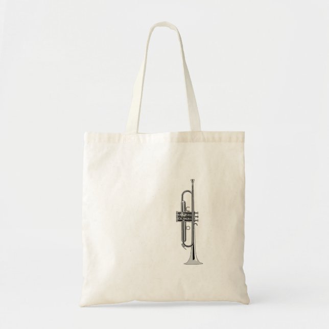 Bolsa Tote Trumpet Musical (Frente)