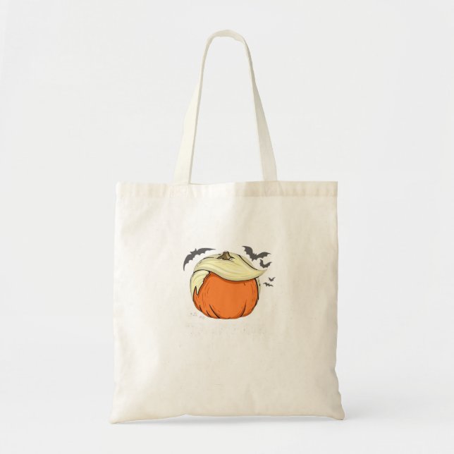 Bolsa Tote Trumpkin, Donald Halloween (Frente)