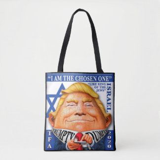 Bolsa Tote Trumpty Dumpty "Rei dos Judeus"