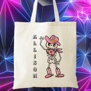 Bolsa Tote Truque Bonito de Halloween ou Trate Crianças Menin