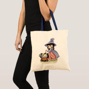 Bolsa Tote Truque de Bruxas Corajosas ou Saco de Tratamento