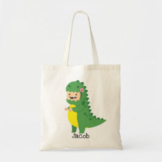 Bolsa Tote Truque de Dinossauro ou Saco de Tratamento | Hallo