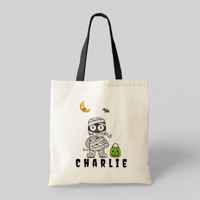 Bolsa Tote Truque de Halloween personalizado ou aranha de bar (Criador carregado)