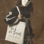 Bolsa Tote Truque E Tratamento Mínimos Modernos | Feliz Dia d<br><div class="desc">Truque E Tratamento Mínimos Modernos | Feliz Dia das Bruxas</div>