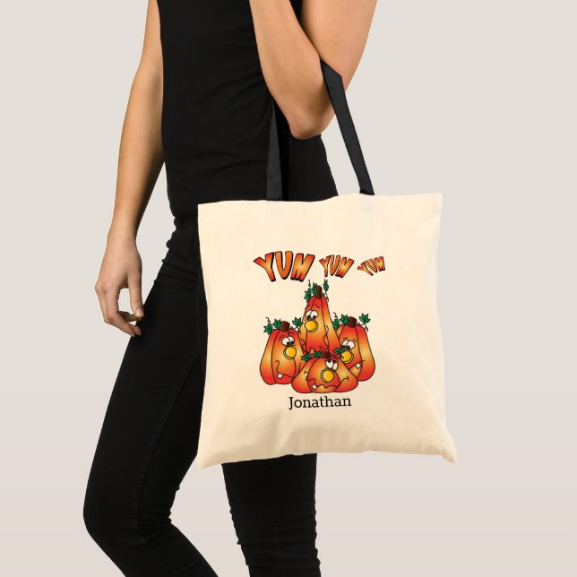 Bolsa Tote Truque ou Tratar 🎃 Bombas (Frente (produto))