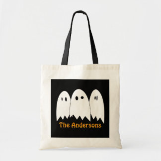 Bolsa Tote Truque ou travessura de chocolate branco