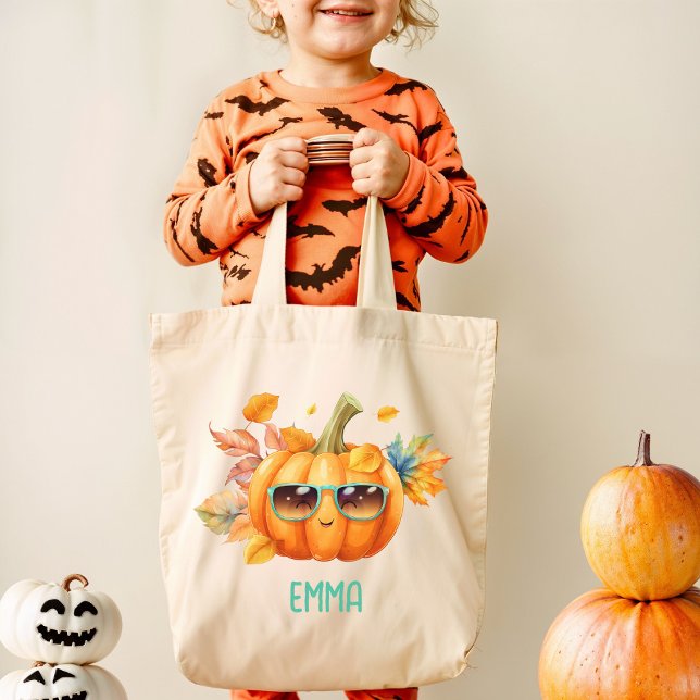Bolsa Tote Truque Personalizado ou Trate o Dia das Bruxas Lar (Criador carregado)