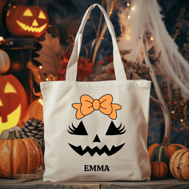 Bolsa Tote Truque Personalizado ou Trate Tote Bag Halloween p (Criador carregado)