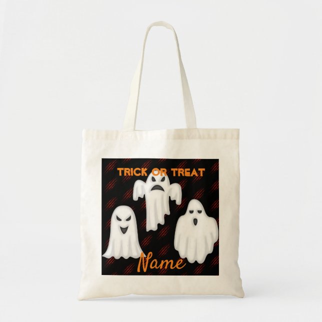 Bolsa Tote Truques ou Tratamentos (Frente)