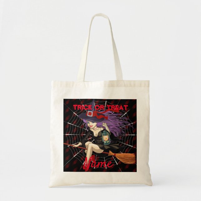 Bolsa Tote Truques ou Tratamentos (Frente)