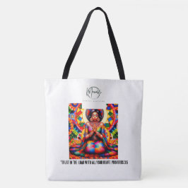 Bolsa Tote Trust in lord with all your heart 