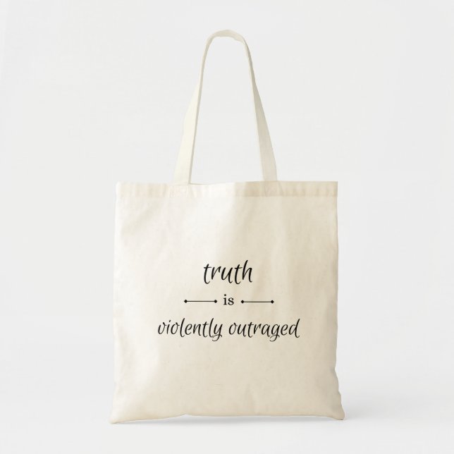 Bolsa Tote Truth or lie? (Frente)
