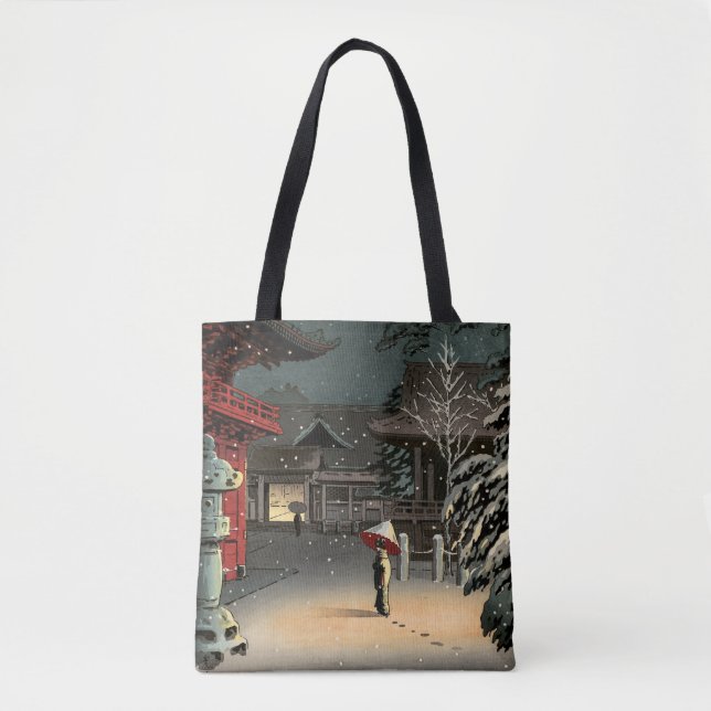 Bolsa Tote Tsuchiya Koitsu - Neve no Santuário Nezu (Frente)