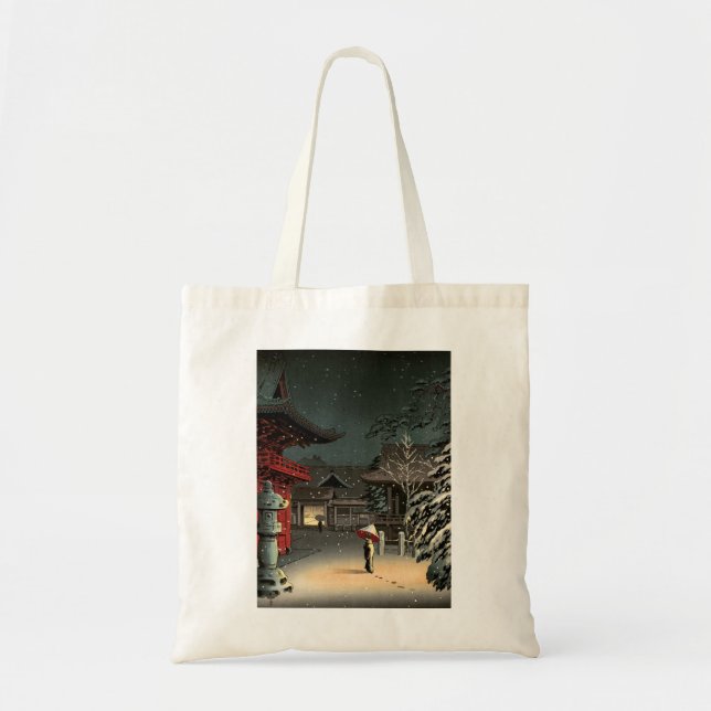 Bolsa Tote Tsuchiya Koitsu - Neve no Santuário Nezu (Frente)