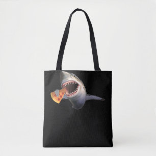 Bolsa Tote Tubarão Comendo Pizza Amadurece Presentes Engraç