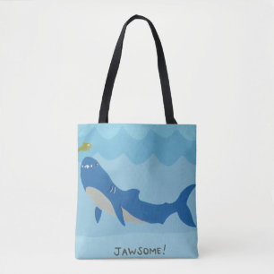 Bolsa Tote Tubarão Fantasma