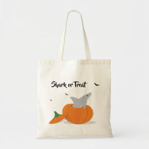 Bolsa Tote Tubarão ou trato de boneca de Halloween