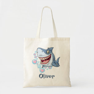 Bolsa Tote Tubarão Sorridente Engraçado