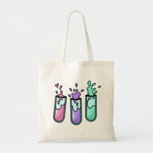Bolsa Tote Tubos de Teste Turbulentos