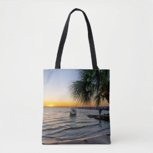 Bolsa Tote Tudo Por Cima do Pôr do Sol de Gulf Bre