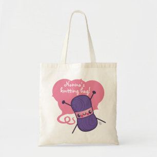 Bolsa Tote tudo que nós fazemos malha é amor