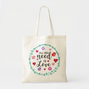 Bolsa Tote Tudo que você precisa é amor