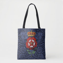 Bolsa Tote Tudor Rosa Vermelho e Branco