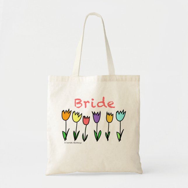 Bolsa Tote Tulip Bride (Frente)