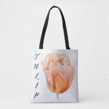 Tulip em cor de pêssego