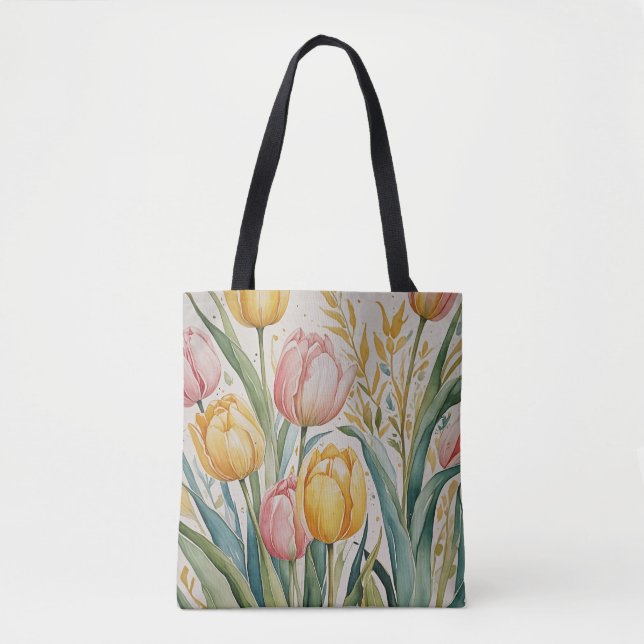 Bolsa Tote Tulip Reverie (Frente)