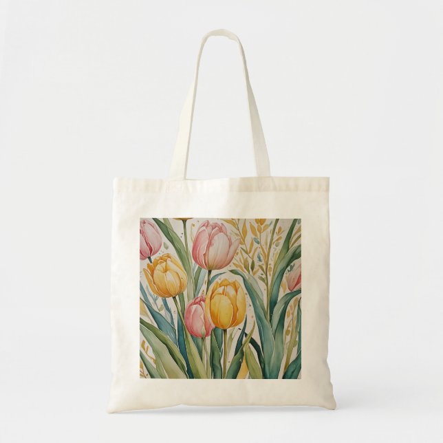 Bolsa Tote Tulip Reverie (Frente)