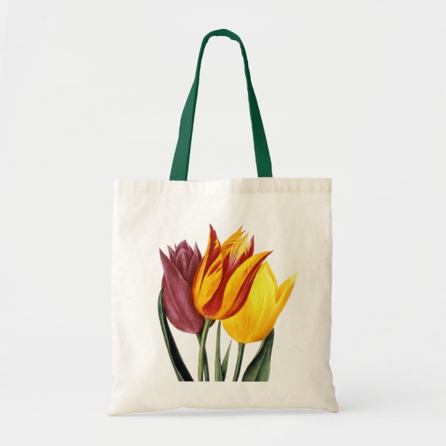 Bolsa Tote Tulipa (Tulipa Gesneriana) (Frente)