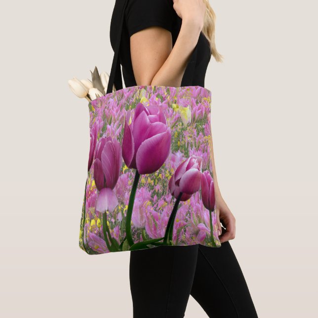 Bolsa Tote Tulipas (Close Up)