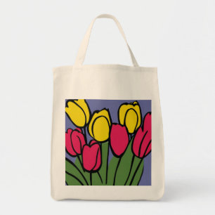 Bolsa Tote Tulipas de primavera