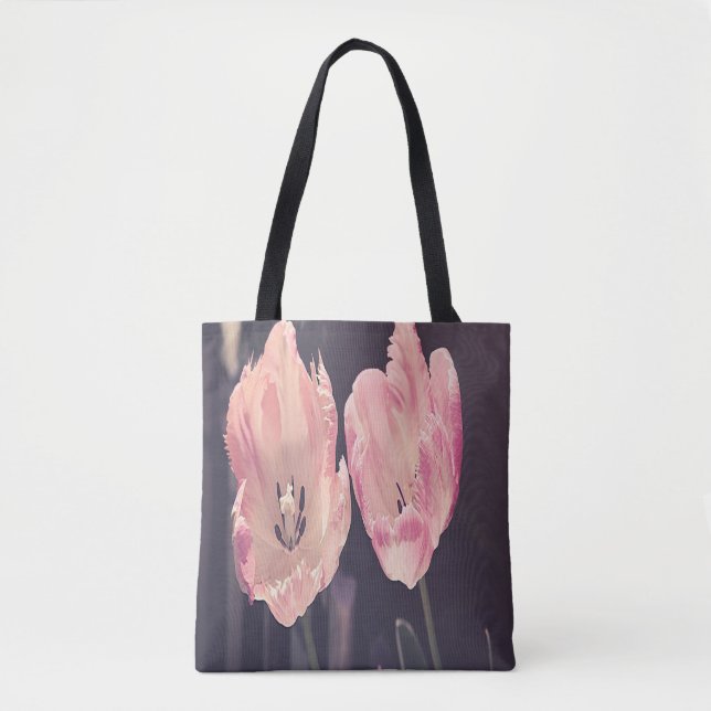 Bolsa Tote Tulipas de Sangria Cuta -Personalizadas (Frente)