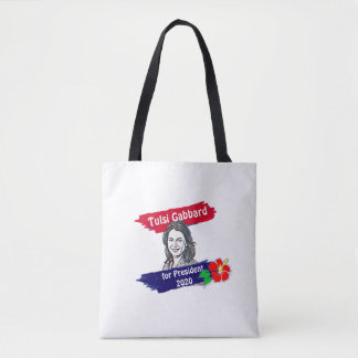 Bolsa Tote Tulsi Gabbard para as eleições de 2020