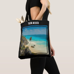 Bolsa Tote Tulum, México, Paraíso Tropical de Praia