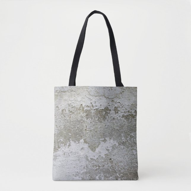 Bolsa Tote Túmulo de área branca e castanha (Frente)