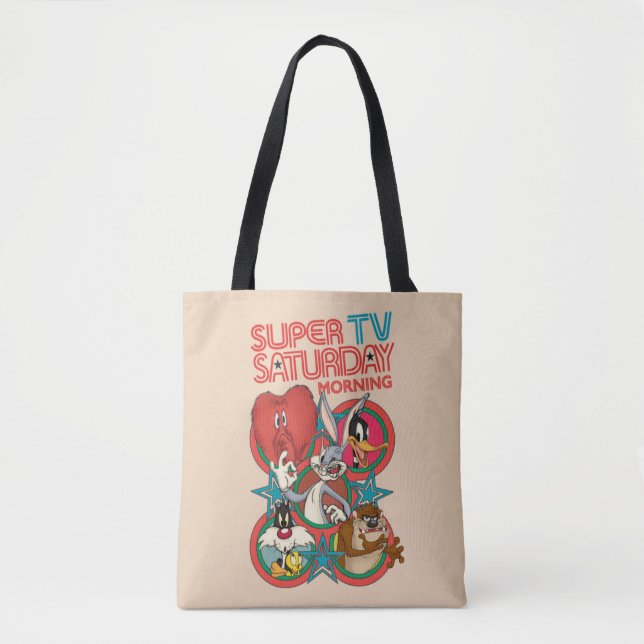 Bolsa Tote TUNES DE LOONEY™| Super TV Manhã De Sábado (Frente)