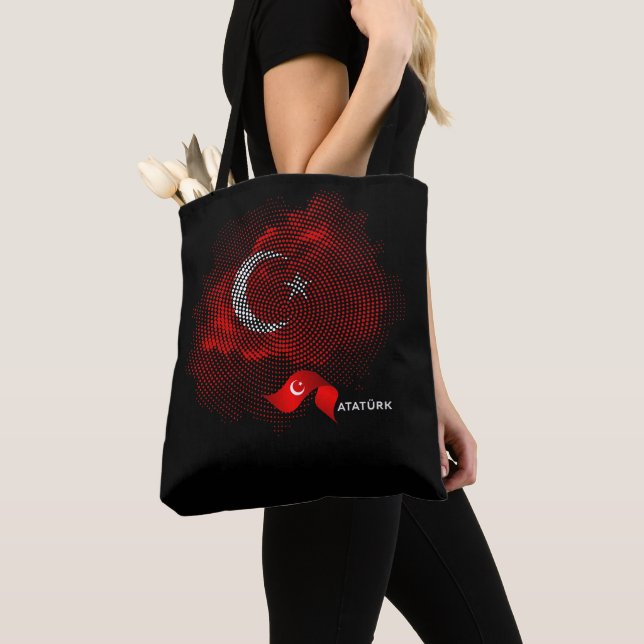 Bolsa Tote Turkey flag (Close Up)