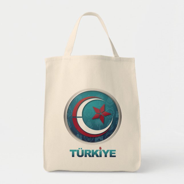 Bolsa Tote Turkey Turkiye Europe Asia (Frente)