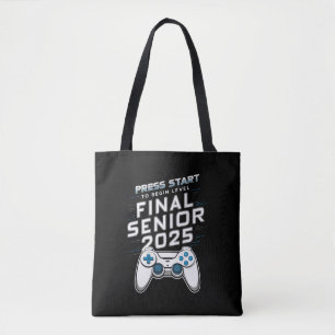 Bolsa Tote Turma de 2025 Veterano 2025 Gamer Video Games