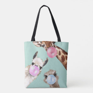 Bolsa Tote Turma do Chiclete Verde 