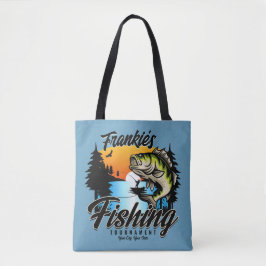 Bolsa Tote Turnê de Pesca Personalizada Truta de Anglas de Pe